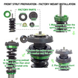 Rev9 Hyper-Street II Coilovers for Chevrolet Camaro 10-15 - product view 7