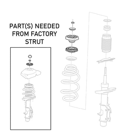 Rev9 Hyper-Street II Coilovers for Chevrolet Camaro 10-15 - product view 9