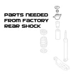 Rev9 Hyper-Street II Coilovers for Audi A4 (B9)17-25 (48/53 ) - product view 7