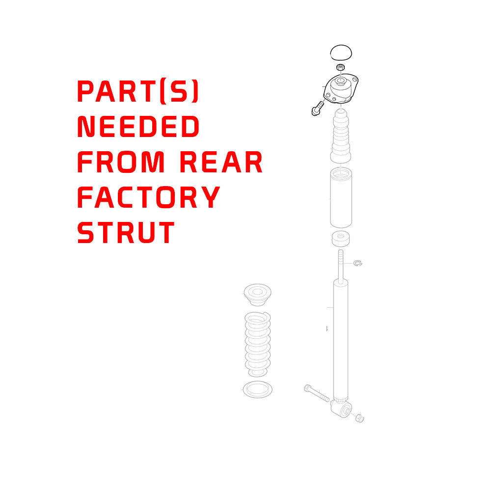 Rev9 Hyper-Street II Coilovers for Audi A3 (8L) 98-03 (49MM) - product view 9