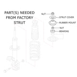 Rev9 Hyper-Street II Coilovers for Nissan Versa Note (E12) 14-19 - product view 6