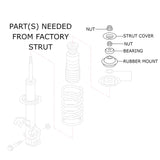 Rev9 Hyper-Street II Coilovers for Nissan Versa (N18) 20+ - product view 7