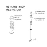 Rev9 Hyper-Street II Coilovers for Mercedes Benz C-Class 08-14 (W204) 4Matic - product view 8