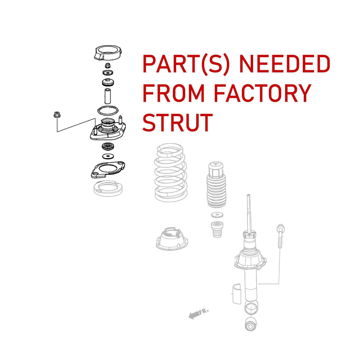 Rev9 Hyper-Street II Coilovers for Honda CR-V 12-16 (RM1/RM3/RM4) - product view 6