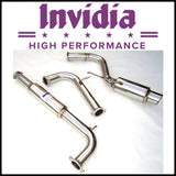Invidia 00+ Mitsubishi Eclpse S N1 Stainless Steel Catback Exhaust
