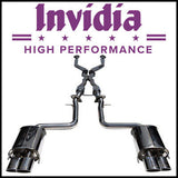 Invidia 14+ Lexus RCF Q300H w/ Rolled Stainless Steel Tips Cat-Back Exhaust